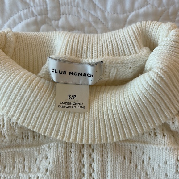 Club Monaco Women's Pointelle Stitch - Picture 4 of 4